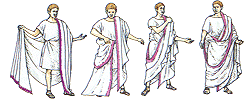 How to put on a toga