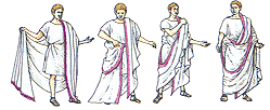 How to put on a toga